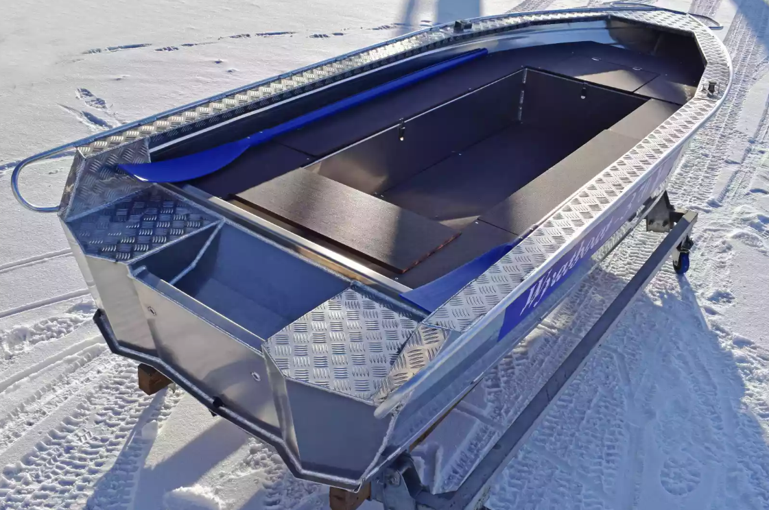 Алюминиевая лодка Wyatboat-370 РМ в Москве