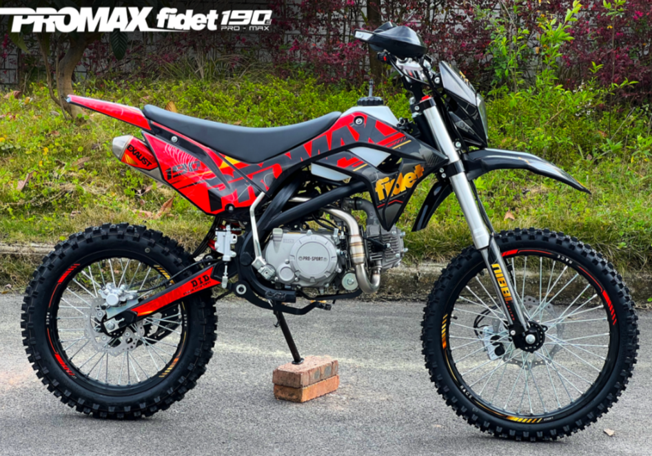 Мотоцикл (питбайк) PROMAX FIDET (ФАЙДЕТ) 190E MAX PRO LUX 19/16 в Москве