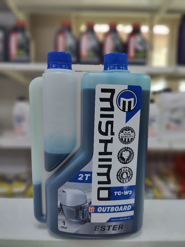 Масло MISHIMO 2T OUTBOARD (ESTER) полусинтетика 1 л в Москве