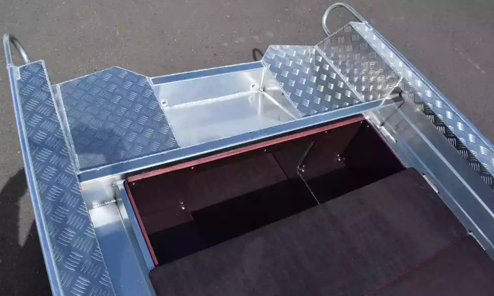 Алюминиевая лодка Wyatboat-390Р Fish в Москве