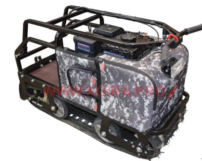 Мини мотобуксировщик КОЙРА "Вжик" (107 см) 7 л/с с ручным стартером в Москве