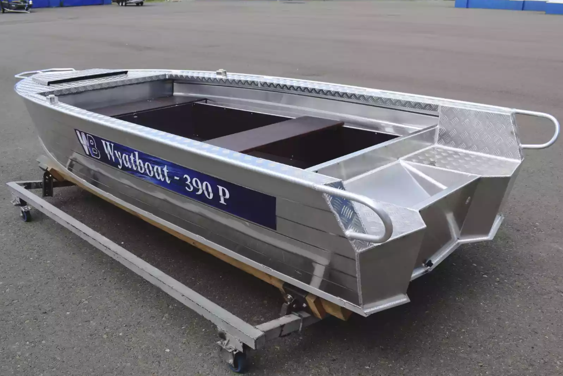 Алюминиевая лодка Wyatboat-390Р PRO в Москве