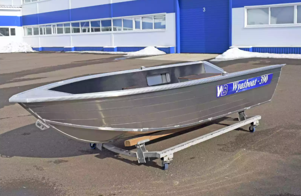 Алюминиевая лодка Wyatboat-390 Р NEW в Москве