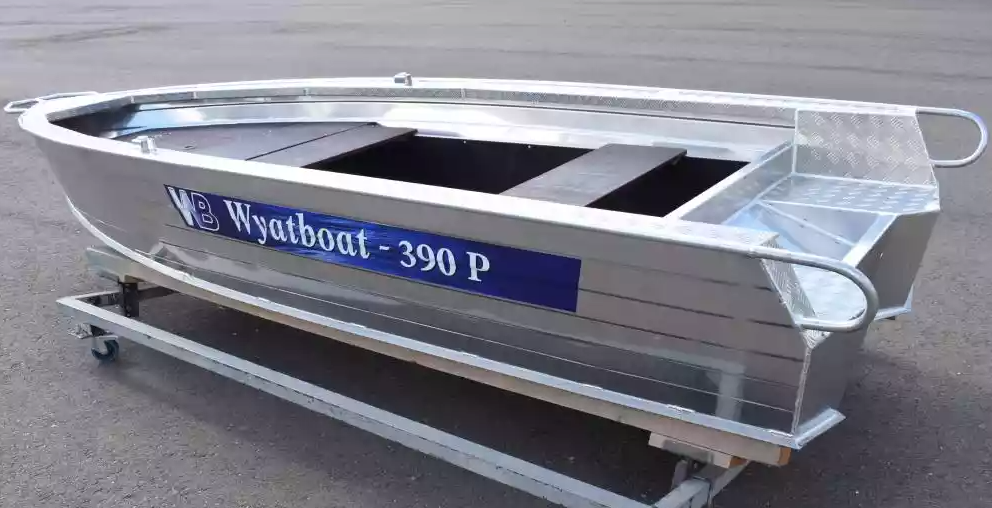 Алюминиевая лодка Wyatboat-390Р Fish в Москве