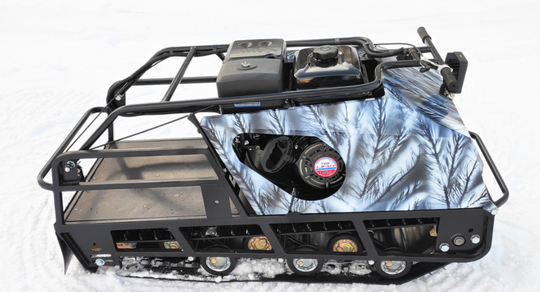 Мотобуксировщик Irondog (Железная собака) M500 20  Камуфляж Охотник в Москве