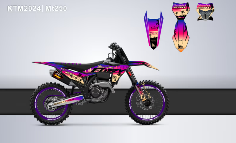 Кроссовый мотоцикл Sanchez Fury MT250 в Москве