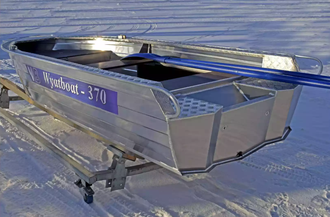 Алюминиевая лодка Wyatboat-370 Р в Москве