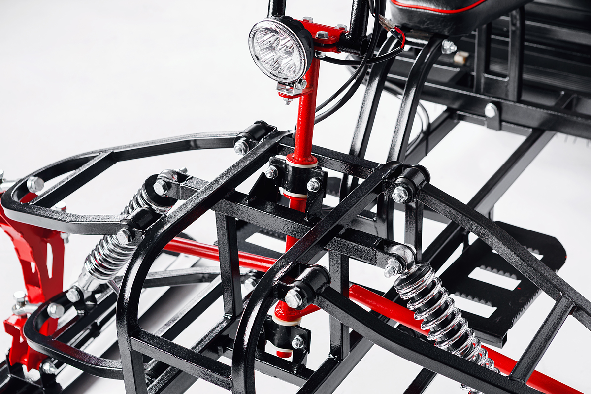 Лыжный модуль IKUDZO TERRAIN с подогревом ручек металлические лыжи в Москве