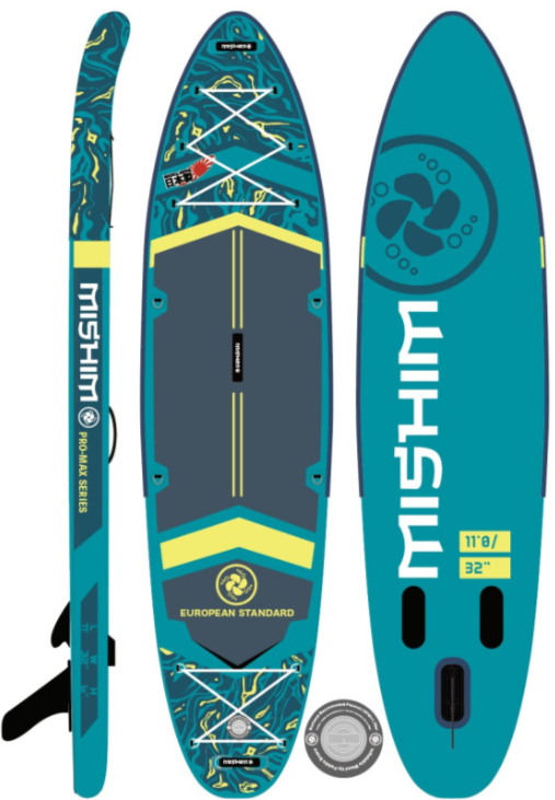 SUP (САП) Доска MISHIMO PRO-MAX Light Teal 11’ (335см) в Москве