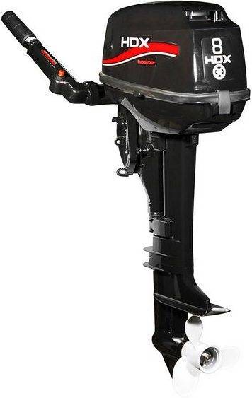 Лодочный мотор 2-х тактный HDX R series T 8 BMS в Москве
