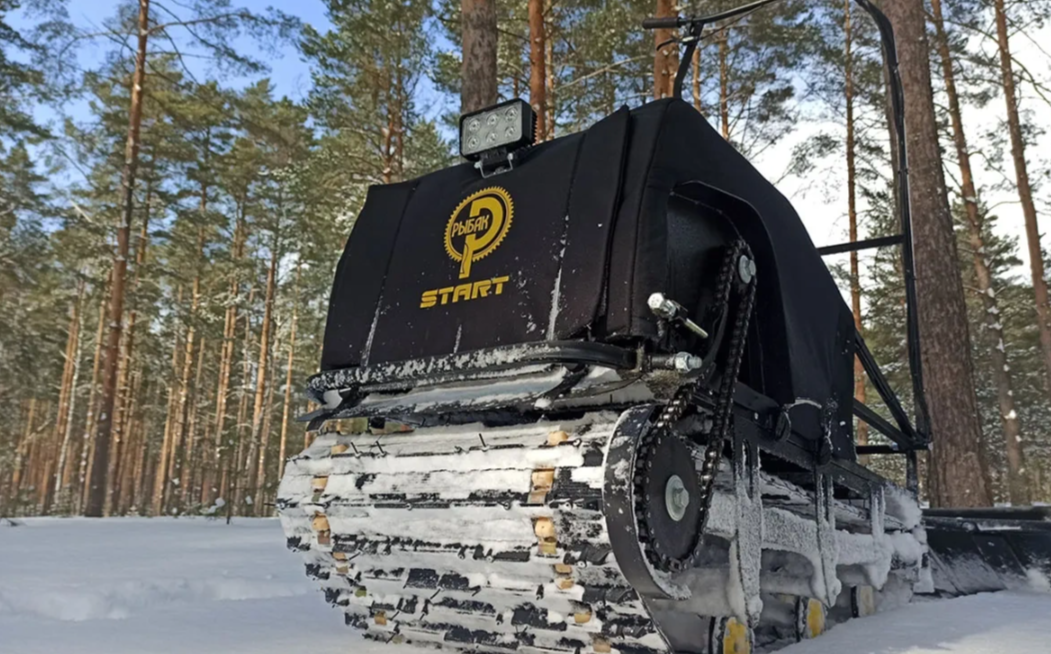 Мотобуксировщик РЫБАК СТАРТ Lifan 15 л.с (тканный капот) в Москве