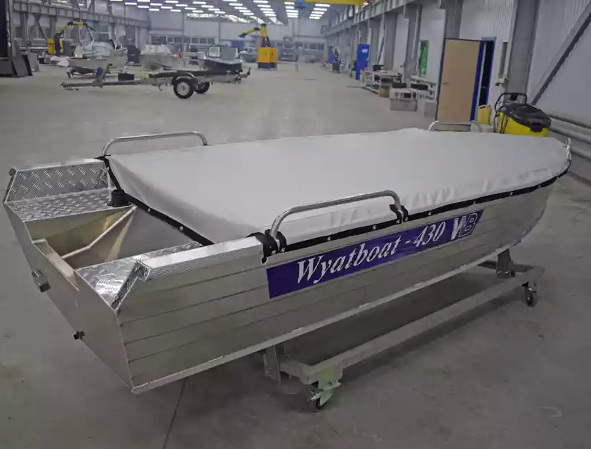 Алюминиевая лодка  Wyatboat-430 Р в Москве