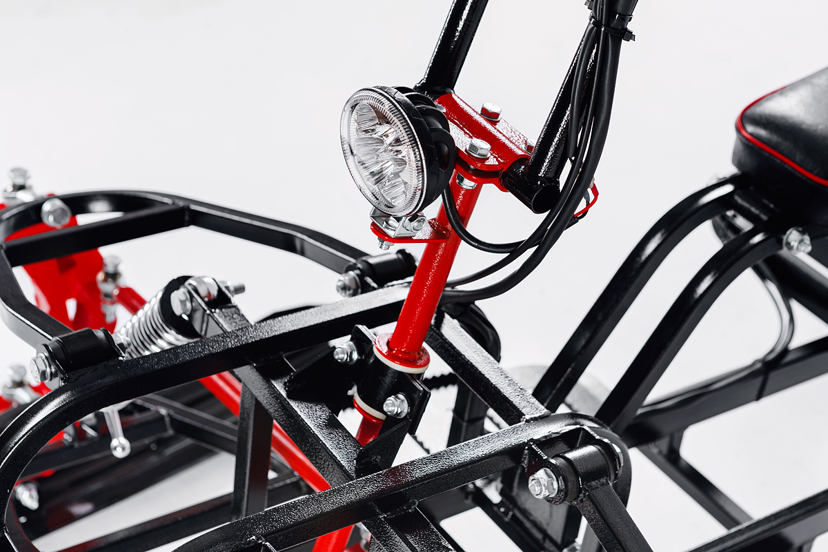 Лыжный модуль IKUDZO TERRAIN с подогревом ручек металлические лыжи в Москве