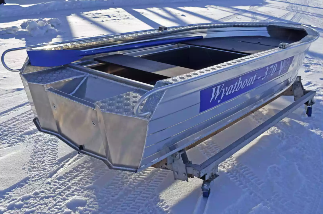 Алюминиевая лодка Wyatboat-370 Р FISH в Москве