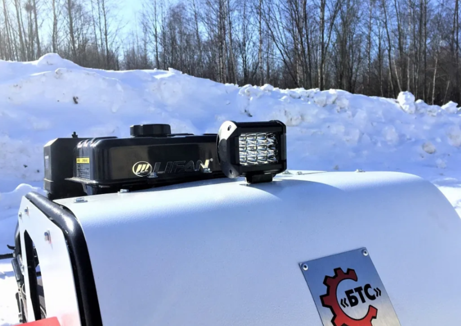 Мотобуксировщик БТС «STANDART PRO»  500/15 э/зап. LIFAN PRO(216 Ватт) в Москве