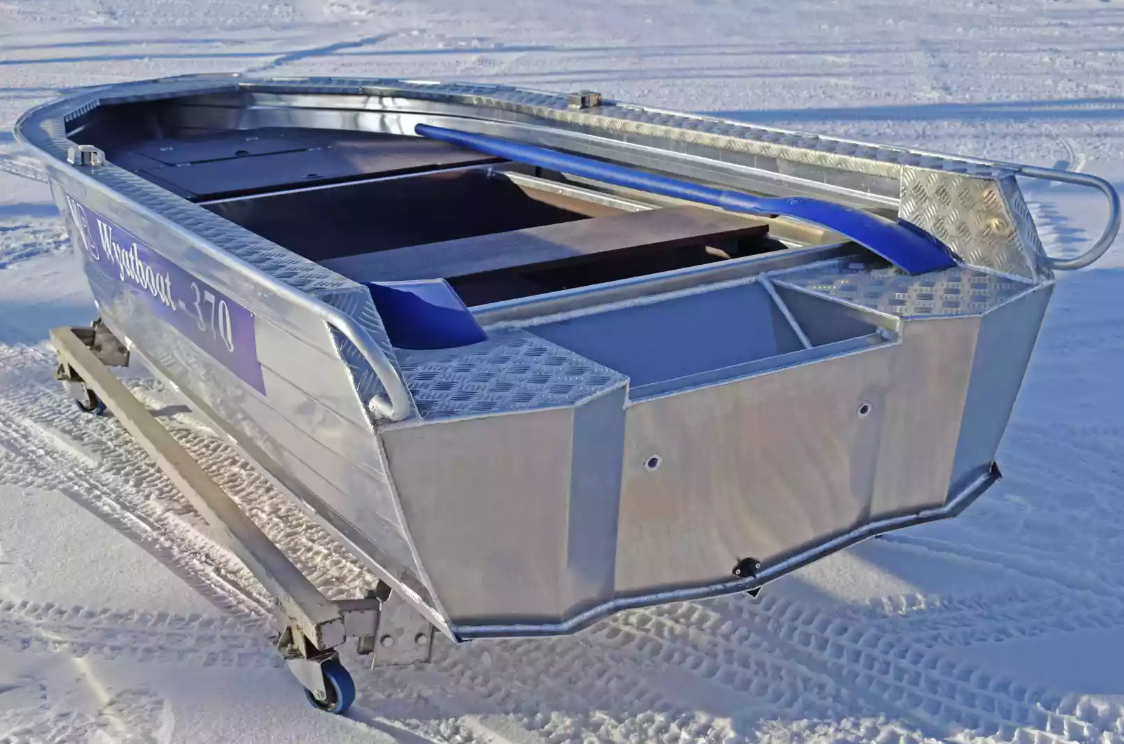 Алюминиевая лодка Wyatboat-370 Р FISH в Москве