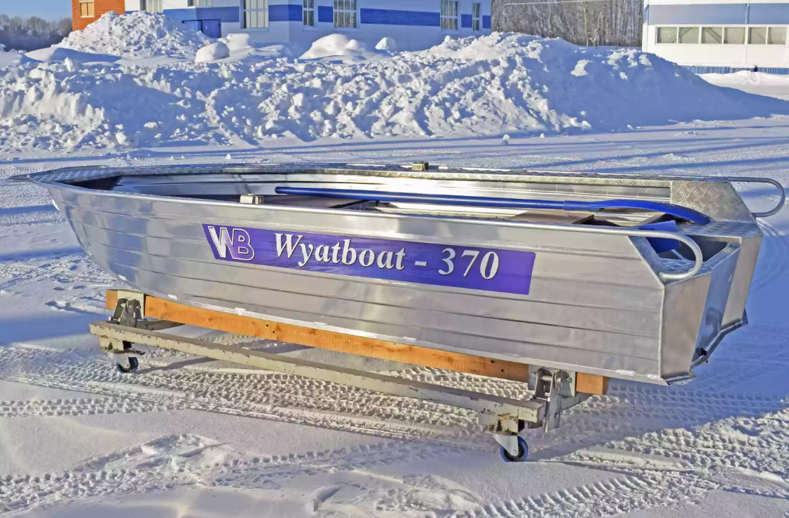 Алюминиевая лодка Wyatboat-370 Р FISH в Москве