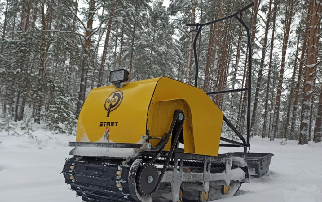 Мотобуксировщик РЫБАК СТАРТ Lifan 15 л.с. (металлический капот) в Москве