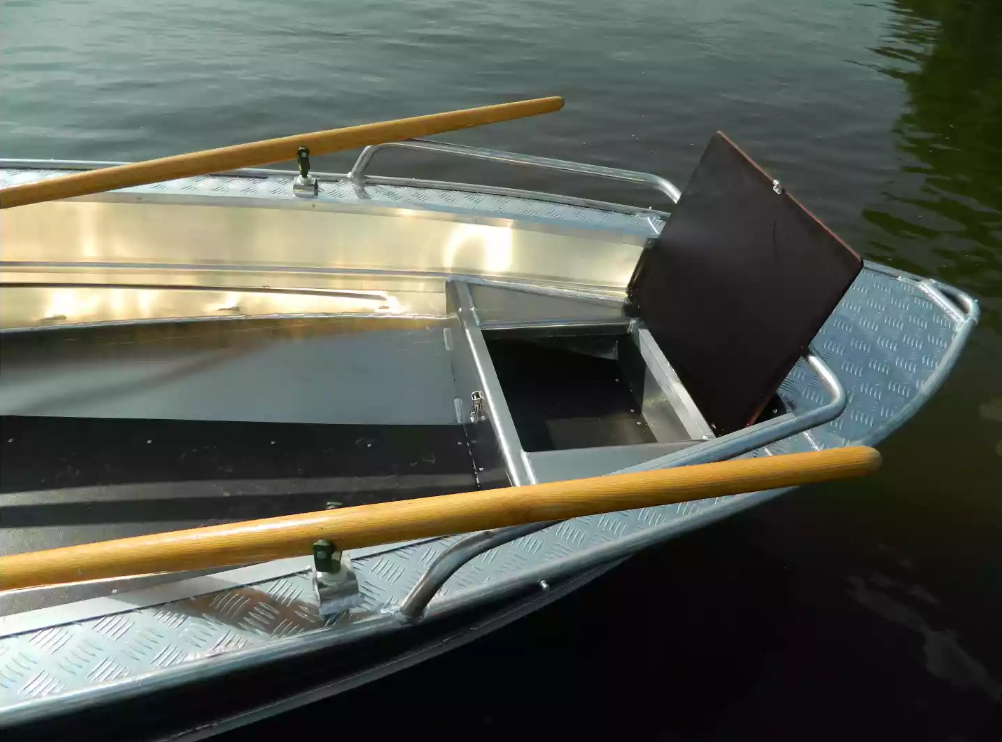 Алюминиевая лодка Wyatboat-390 У в Москве