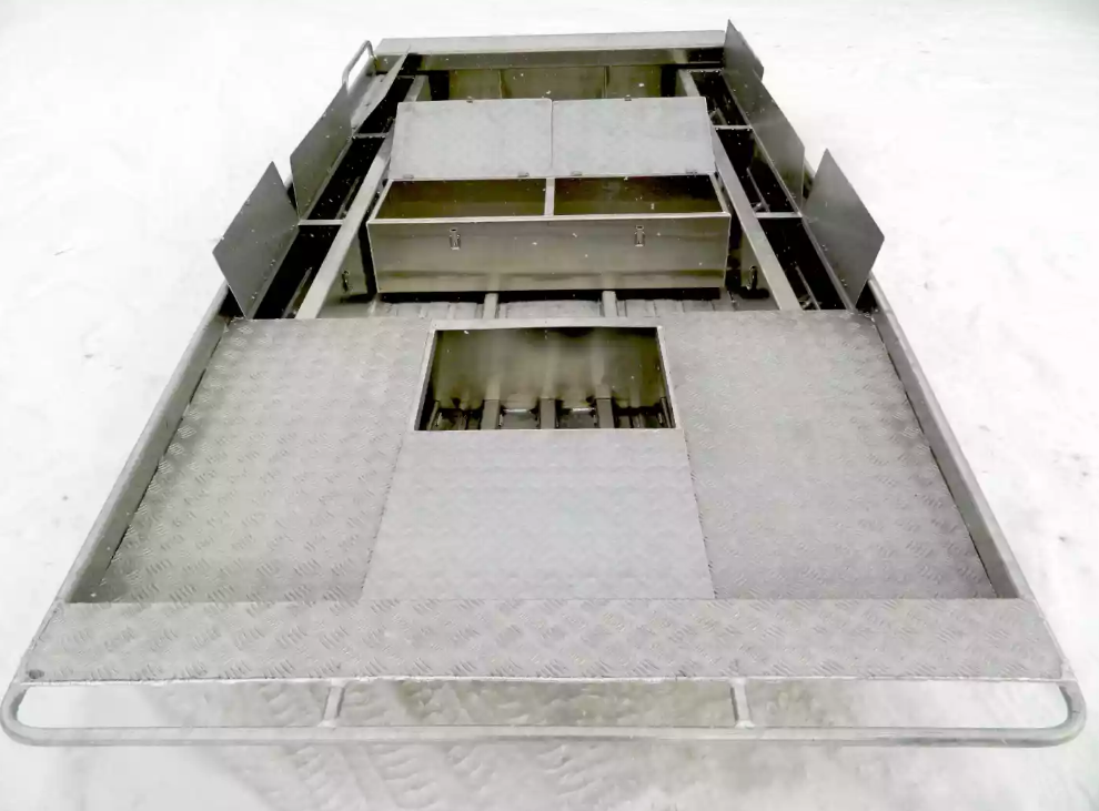 Алюминиевая лодка Wyatboat-390 Jonboat в Москве