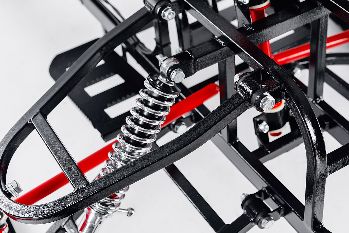 Лыжный модуль IKUDZO TERRAIN с подогревом ручек металлические лыжи в Москве