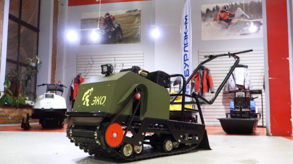 Мотобуксировщик ЭКО-Мини 15 лс (рама цельнометаллическая гнутая) в Москве