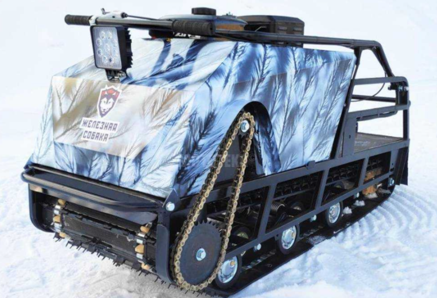 Мотобуксировщик Irondog (Железная собака) M500 20  Камуфляж Охотник в Москве