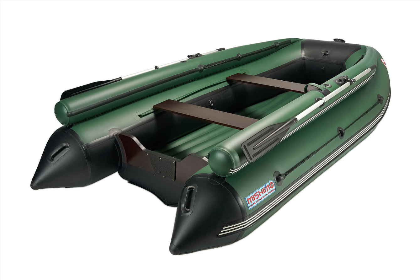 КОМПЛЕКТ ЛОДКА MISHIMO FAMILY LITE 370 + МОТОР MARLIN MP 9.9 AMHS PROLINE FORCE в Москве