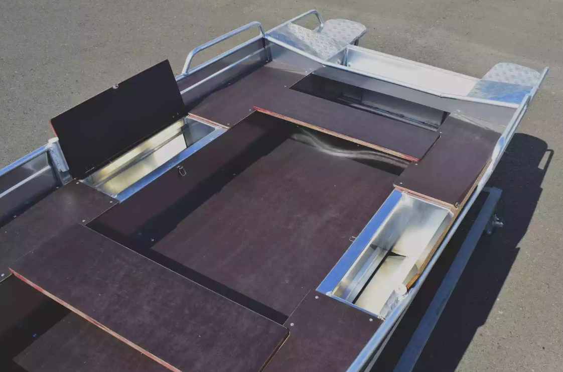 Алюминиевая лодка Wyatboat-390 M в Москве