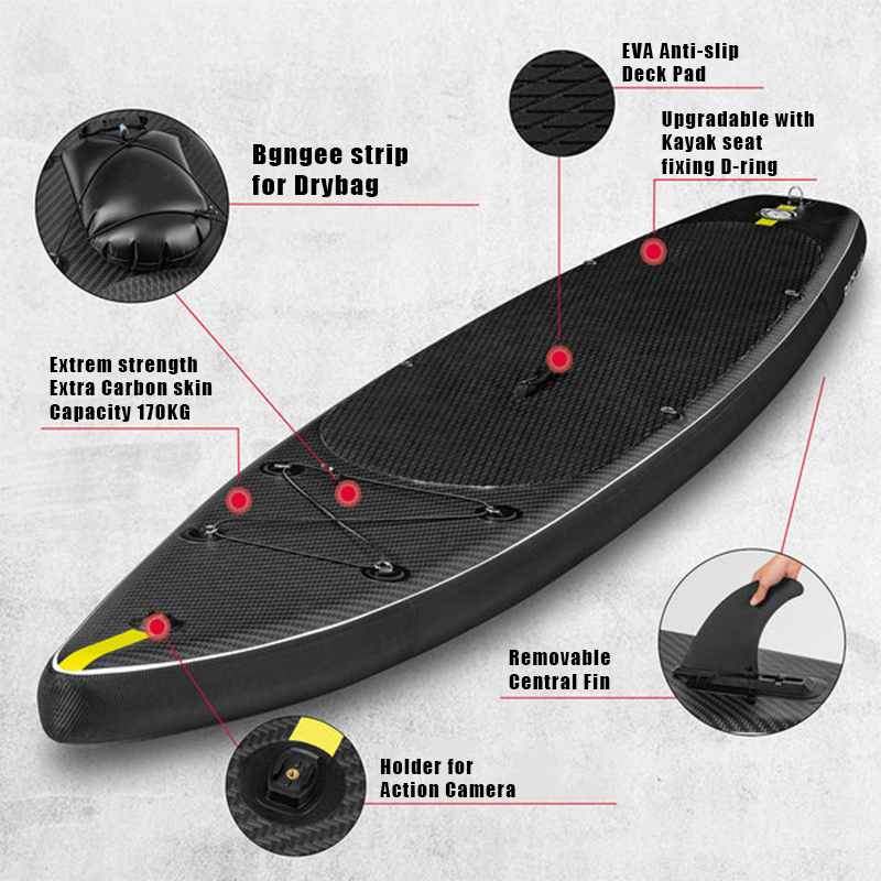 SUP (САП) ДОСКА MISHIMO CARBON DARKSIDE 11’ (335СМ) в Москве