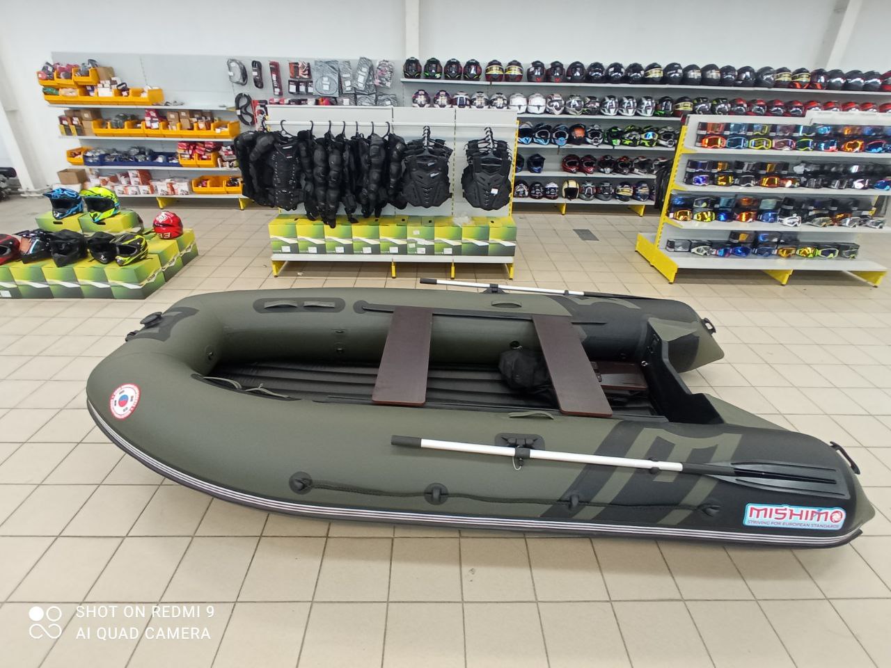 Лодка MISHIMO RIVER JET 390 под водомет в Москве