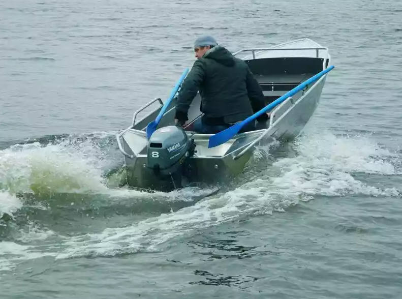 Алюминиевая лодка Wyatboat-390 M в Москве