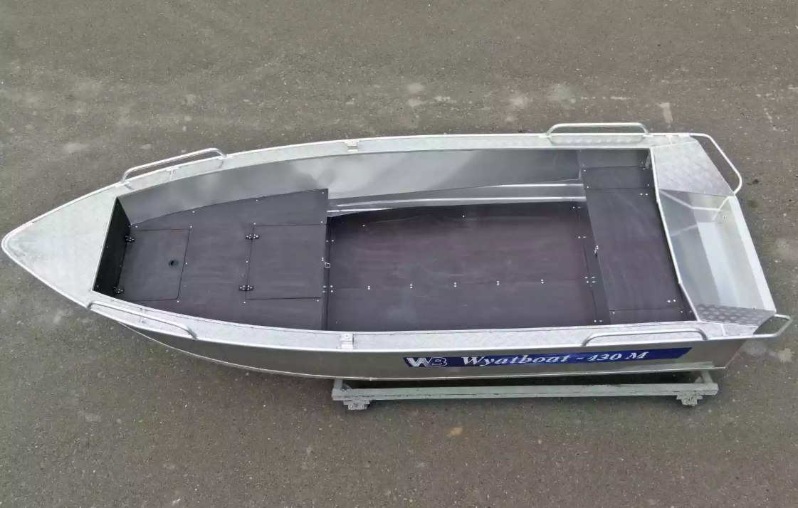 Алюминиевая лодка  Wyatboat-430М FISH в Москве