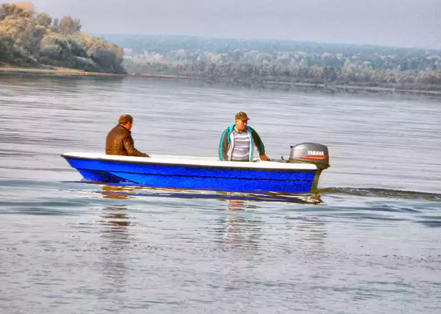 Стеклопластиковая лодка Wyatboat 430 тримаран в Москве
