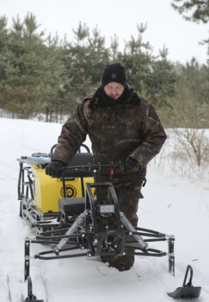 Мотобуксировщик РЫБАК PK 13 л.с. (короткая база 1230мм) в Москве