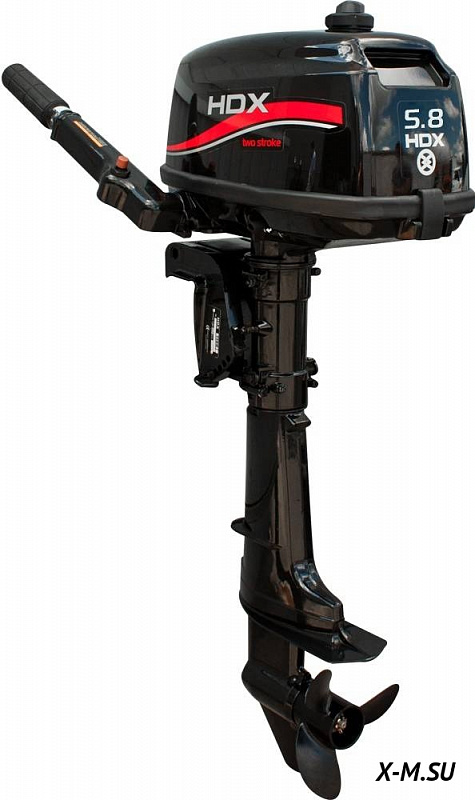 Лодочный мотор 2-х тактный HDX R series T 5,8 BMS в Москве