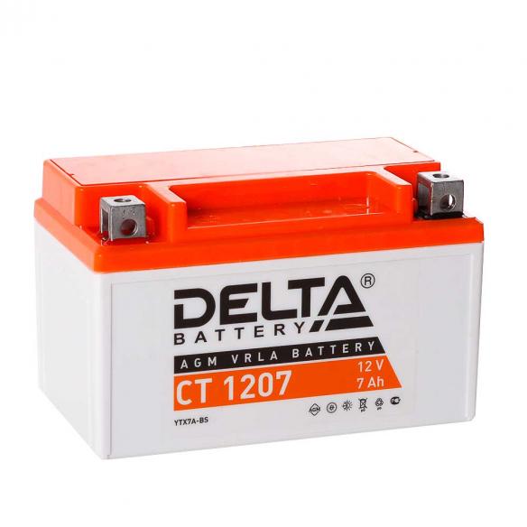 Аккумулятор Delta CT 1207 (12V / 7Ah) в Москве