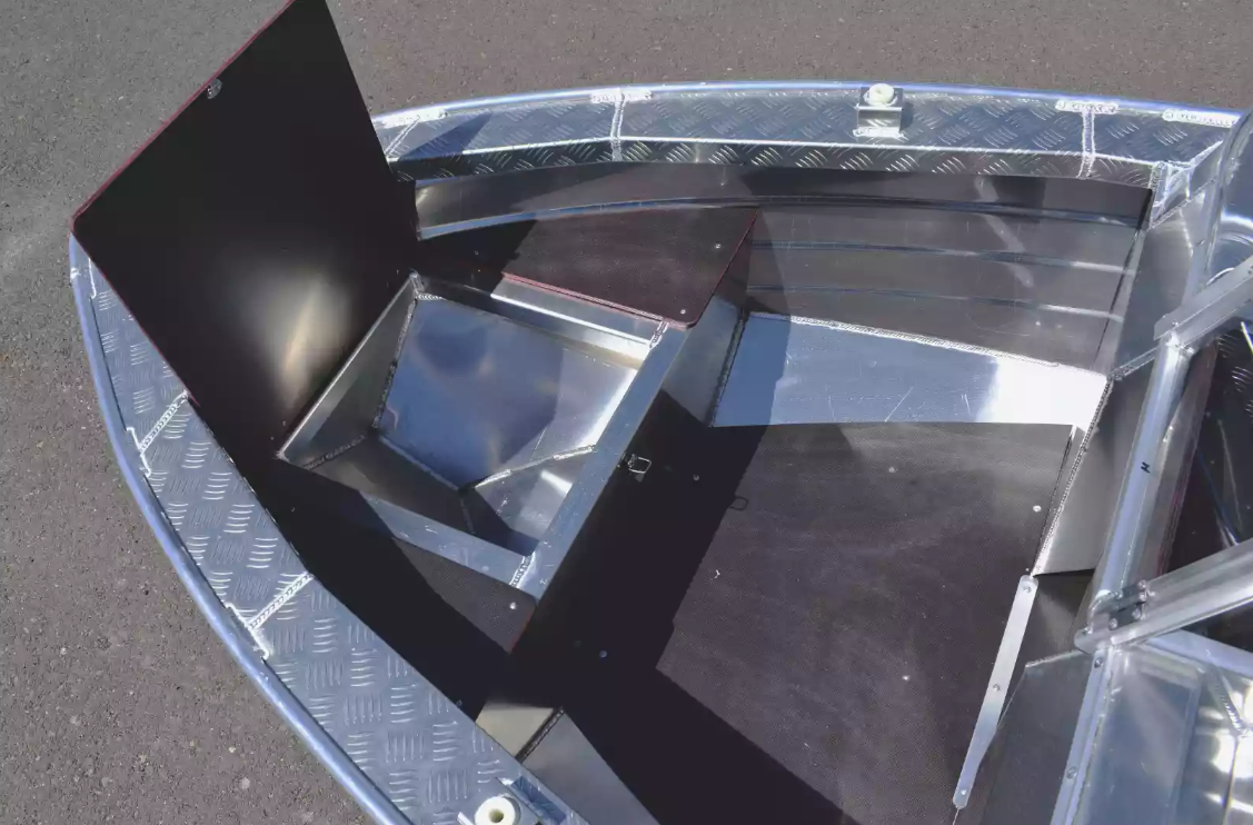 Алюминиевая лодка Wyatboat-390 DCM в Москве