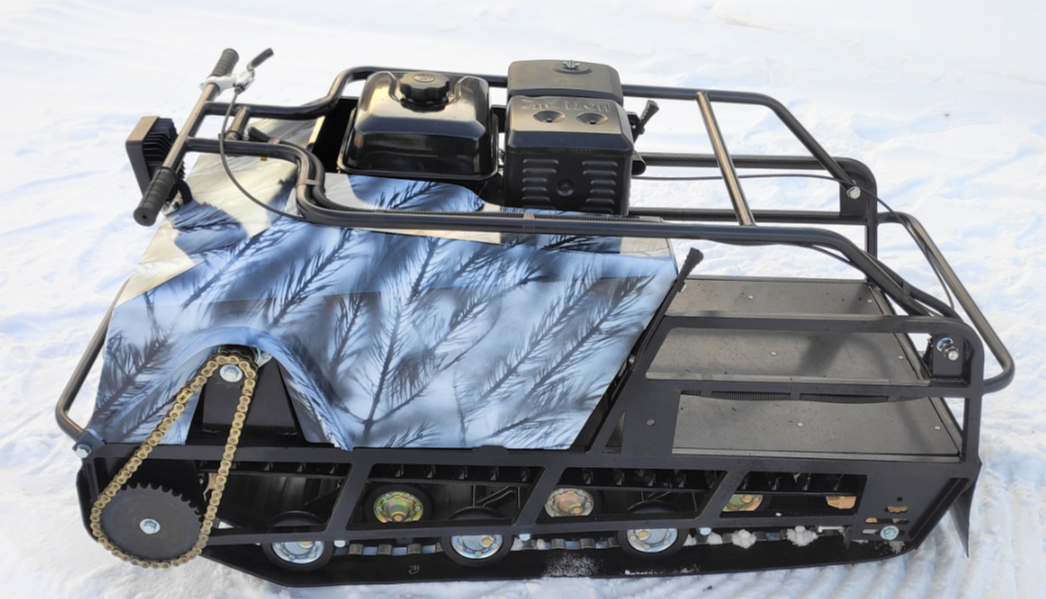 Мотобуксировщик Irondog (Железная собака) M500 20  Камуфляж Охотник в Москве