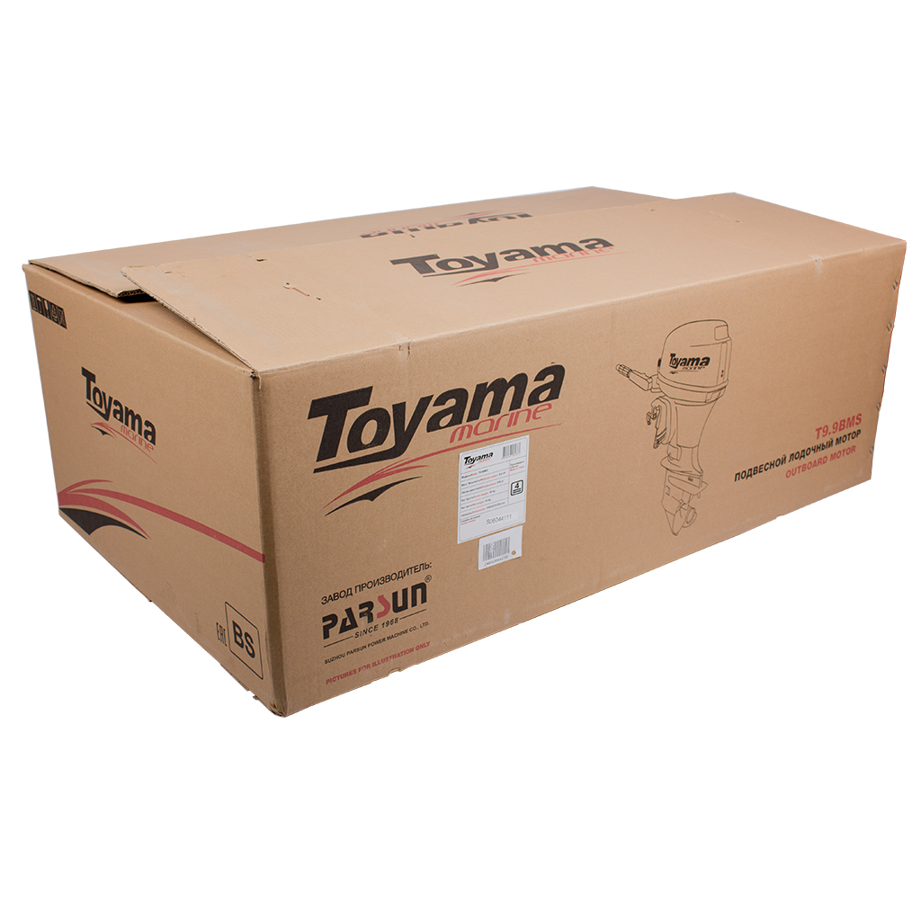Подвесной лодочный мотор TOYAMA(PARSUN) T9,9BMS в Москве