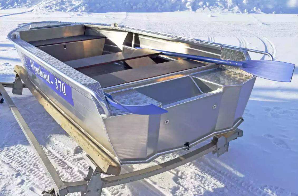 Алюминиевая лодка Wyatboat-370 Р PRO в Москве Алюминиевая лодка Wyatboat-370 Р PRO в Москве