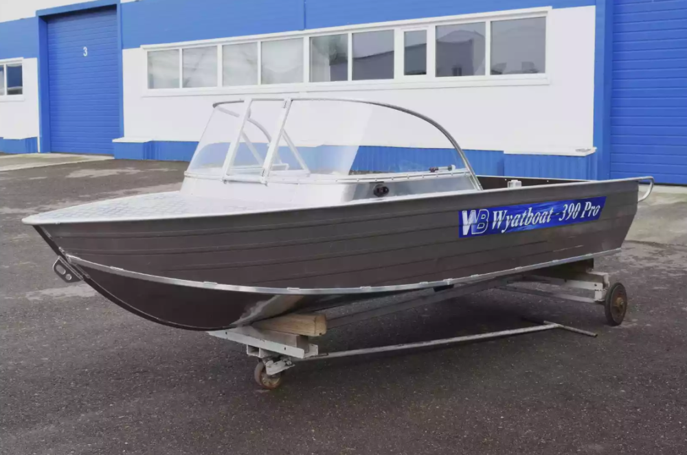 Алюминиевая лодка Wyatboat-390 Pro в Москве