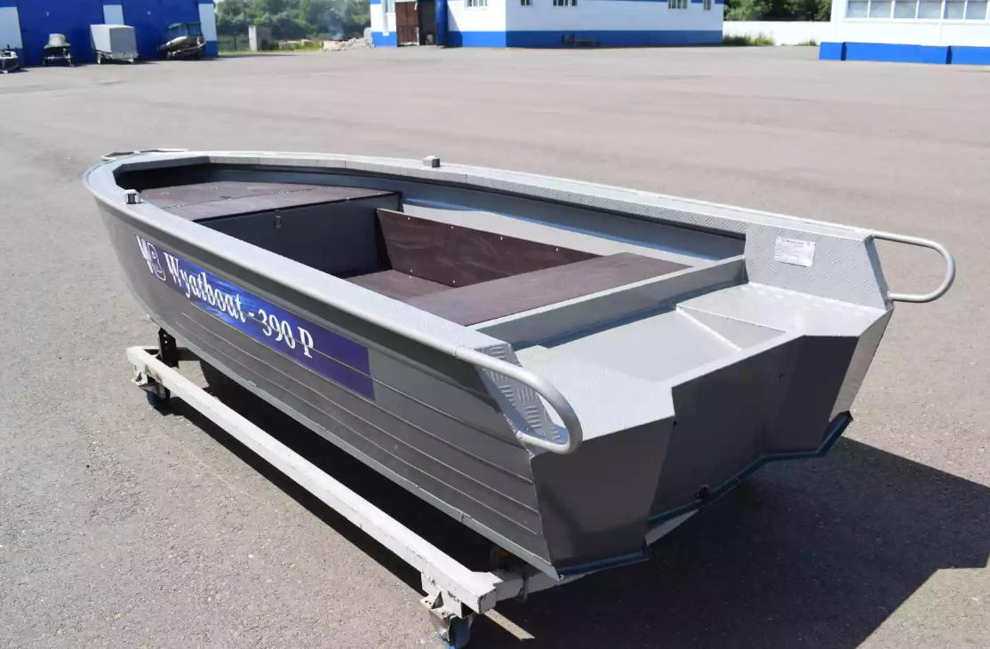 Алюминиевая лодка Wyatboat-390Р Fish в Москве