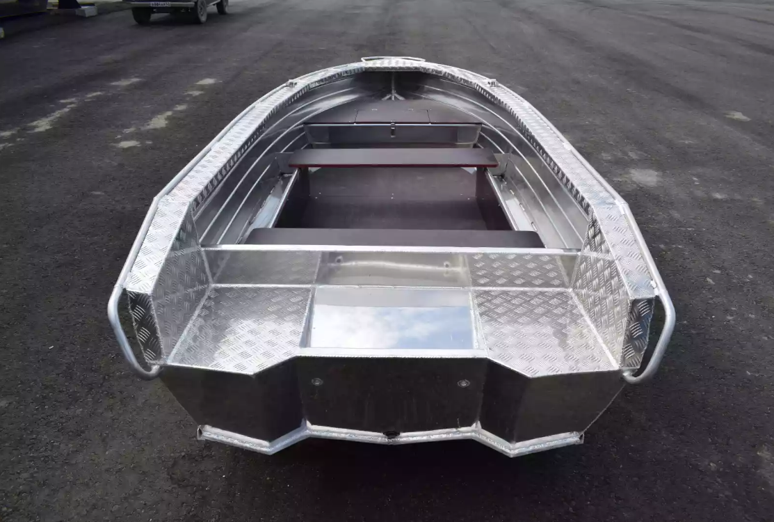 Алюминиевая лодка Wyatboat-390Р Увеличенный борт в Москве