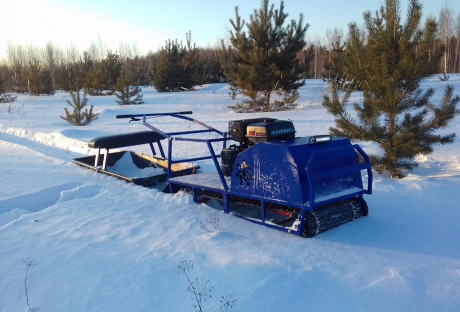 Мотобуксировщик Альбатрос-XLV 9 тележки, 1450 мм в Москве