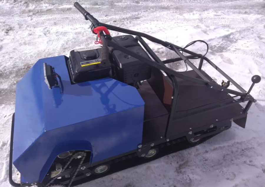 Мотобуксировщик AhtaR ЗИМА с реверсом (задний ход) в Москве