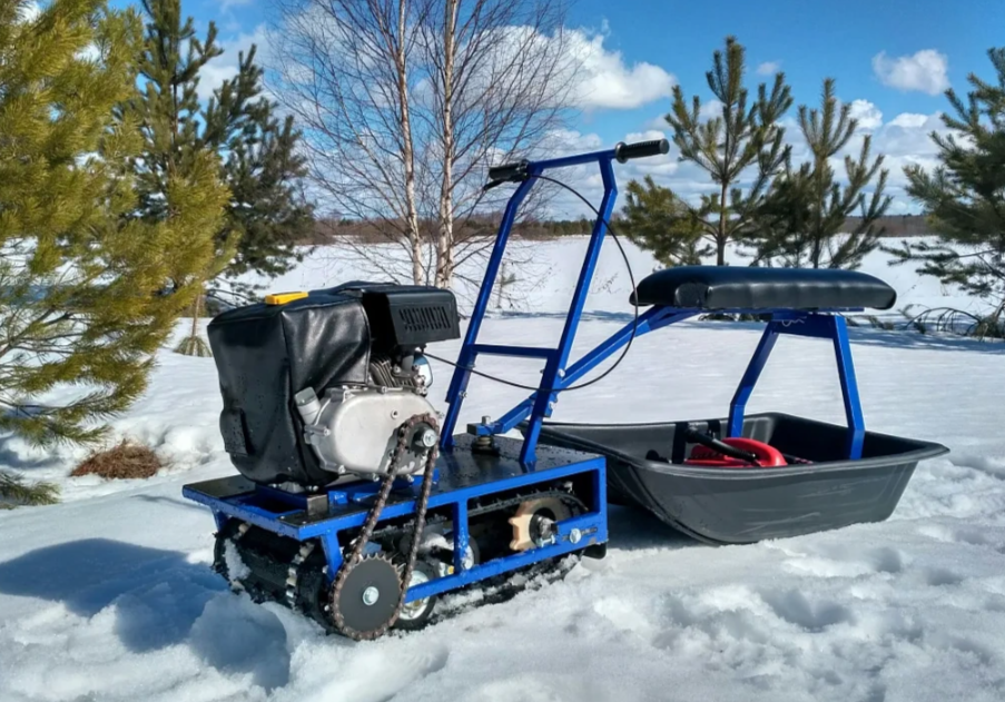 Мини-мотобуксировщик Альбатрос-М без фары в Москве