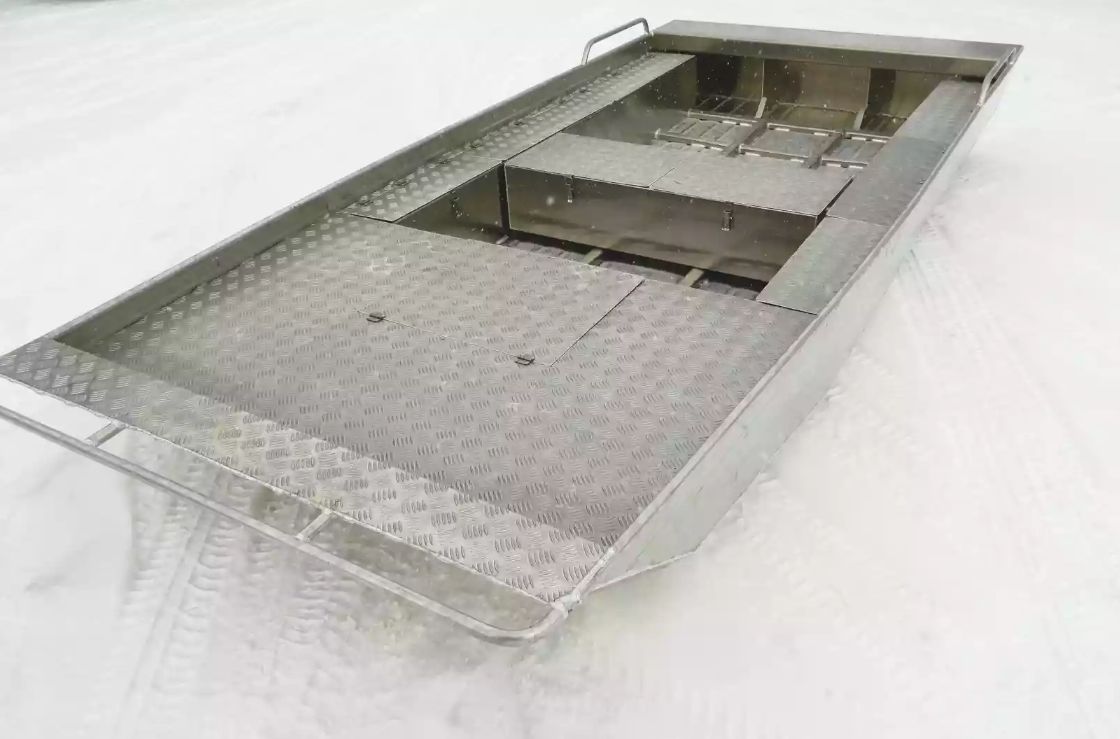 Алюминиевая лодка Wyatboat-390 Jonboat в Москве