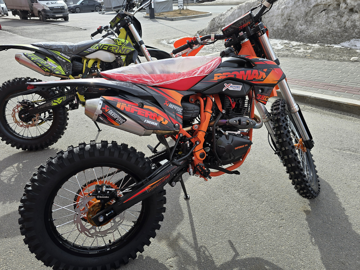 Кроссовый мотоцикл PROMAX INFERNO 380 (4 valves, 5 gears) в Москве Кроссовый мотоцикл PROMAX INFERNO 380 (4 valves, 5 gears) в Москве