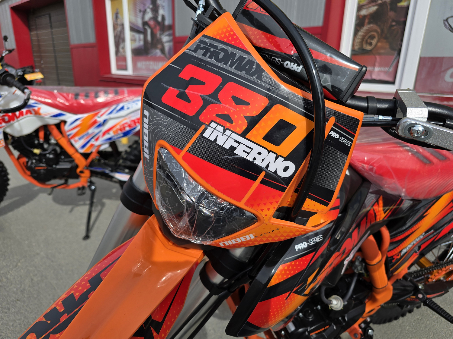 Кроссовый мотоцикл PROMAX INFERNO 380 (4 valves, 5 gears) в Москве Кроссовый мотоцикл PROMAX INFERNO 380 (4 valves, 5 gears) в Москве